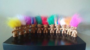 Freelyvintage Vintage Russ Troll Dolls Best Seller Naked Trolls