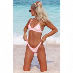 Whitebox L Escala Bikini Top Fairy Floss