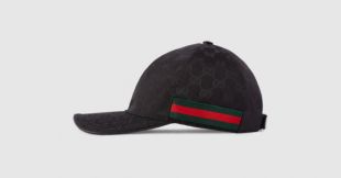 Gucci Gucci Casquette De Base Ball Avec D Tail Bande Web