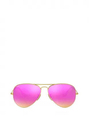 Ray Ban Aviator Frame Sunglasses