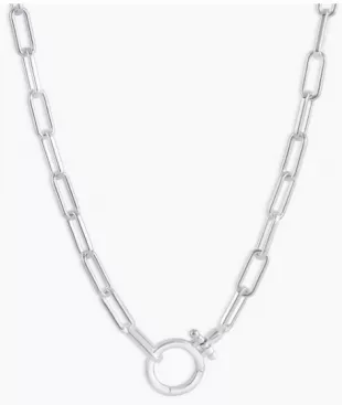 Gorjana Parker Necklace Silver