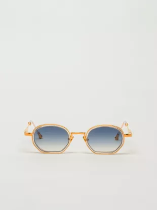 John Dalia Matt 22kt Sunglasses