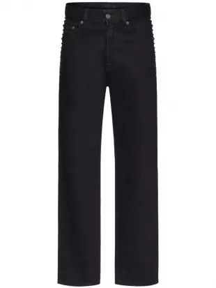 Valentino Garavani Untitled Studs Straight Leg Jeans