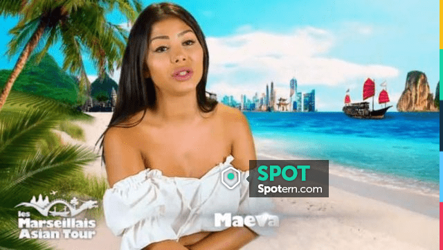 The Crop Top White Shoulders Bare Maeva In Marseille Asian Tour Spotern
