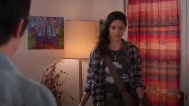 Future State Wave Tee Worn By Bex Mack Lilan Bowden In Andi Mack