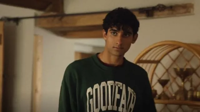 Goodfair Collegiate Sweatshirt Worn By Ravi Singh Zain Iqbal As Seen