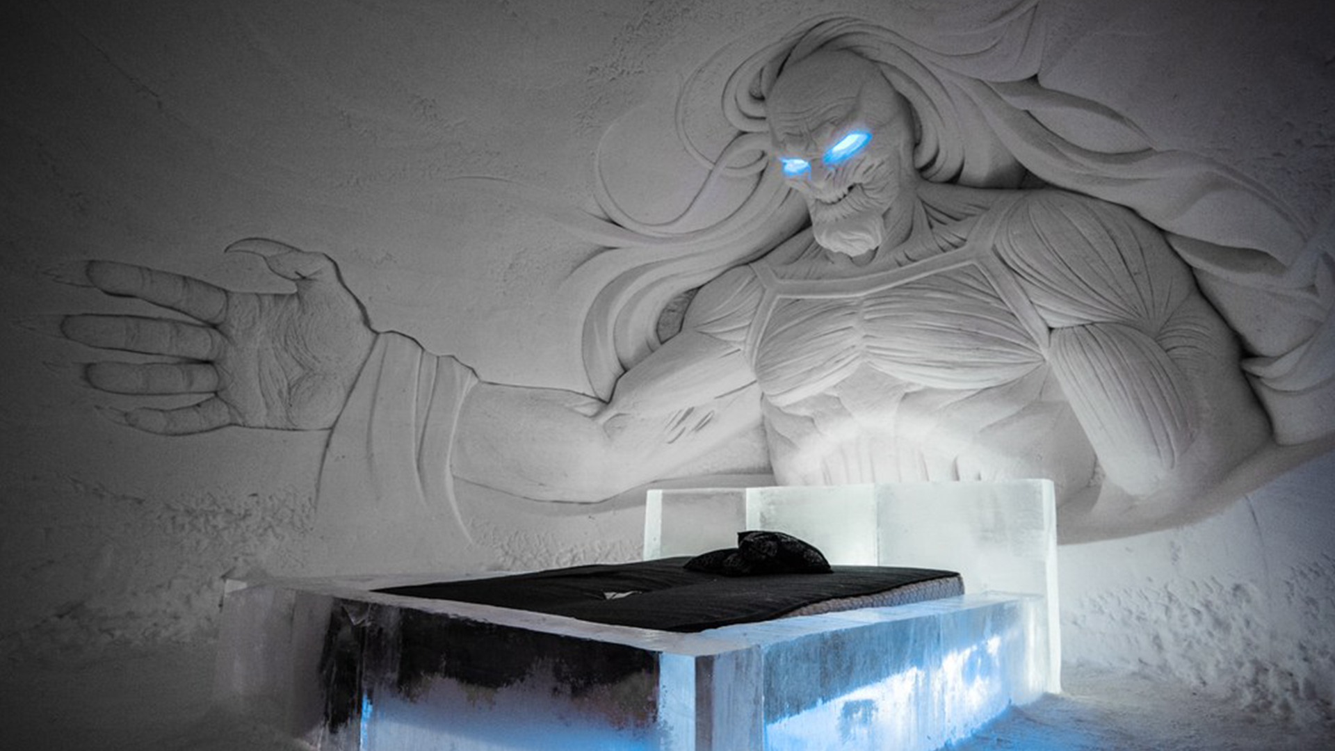 Un ice-hôtel Game of Thrones a ouvert ses portes en Finlande