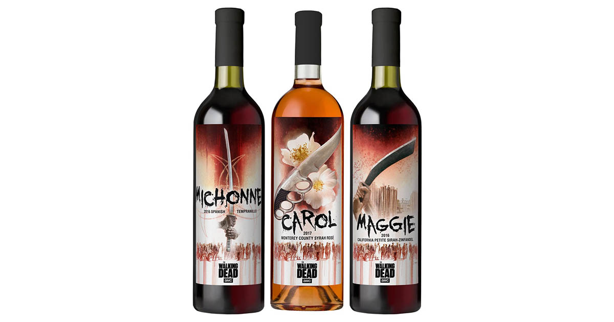 The Walking Dead AMC et Lot18 lancent une collection de vins inspirés