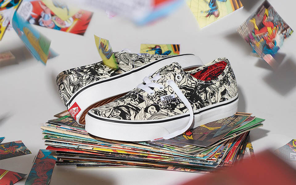 vans comics marvel