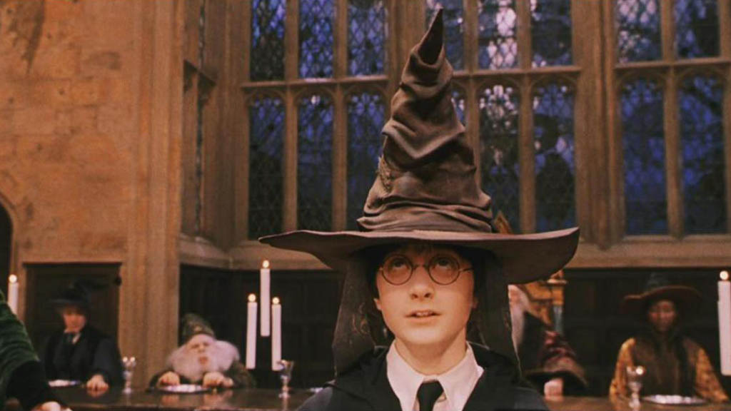 FTIK Harry Potter Talking Hat Décoration de Noël de Chapeau de tri Harry Potter Choixpeau Magique Interactif Qui Bouge Et Parle Chapeau de tri de Harry Potter Brown