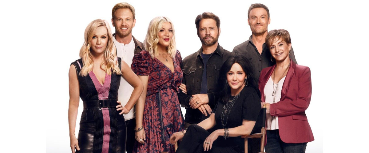 The BH90210 cast on tv show! Spotern