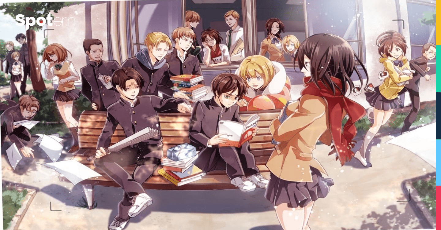 L'Attaque des Titans - Junior High School : Vêtements, Mode, Marque