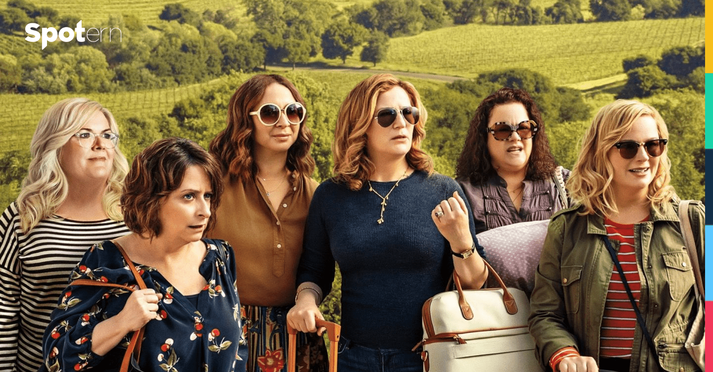 Rebecca (played by Rachel Dratch) outfits on Wine Country