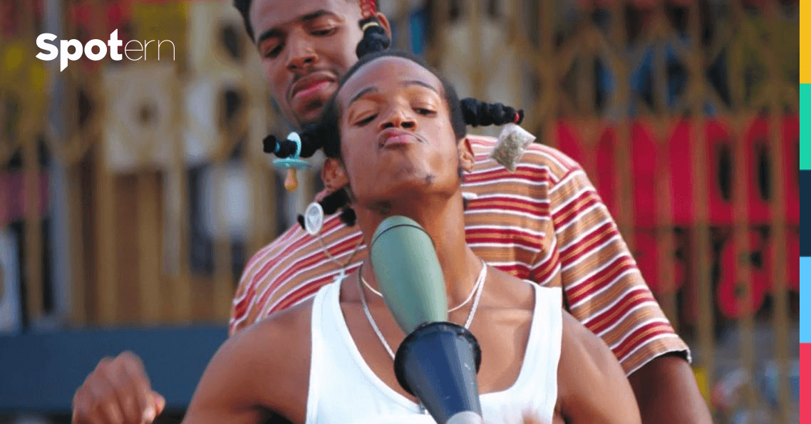 Loc Dog (played by Marlon Wayans) outfits on Don't Be a Menace to South Central While Drinking