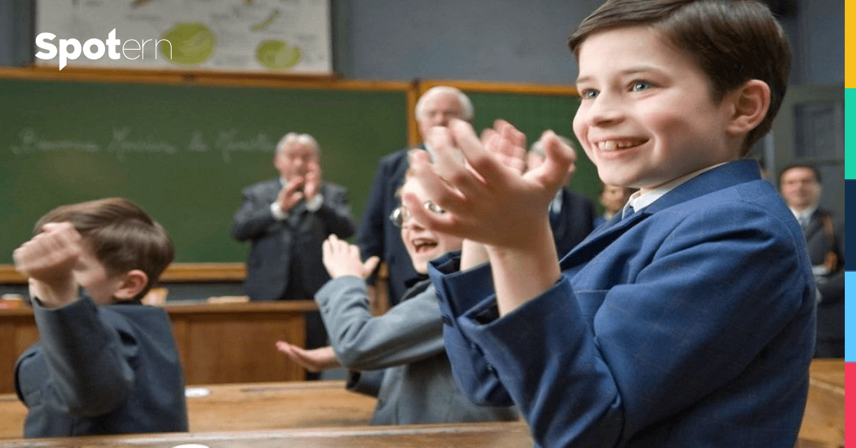 Le bouillon (played by FrançoisXavier Demaison) outfits on Little Nicholas