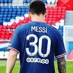 Louis Vuitton Black Mini Monogram Silk Shirt worn by Lionel Messi on the  Instagram account @leomessi