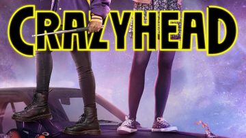 La veste en cuir rose d'Amy Cara Theobold dans Crazyhead