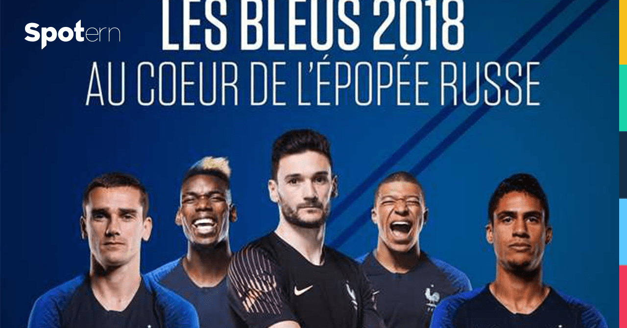 Les Bleus 2018 - Au coeur de l'épopée russe: Ropa, Moda, Marca, Look y