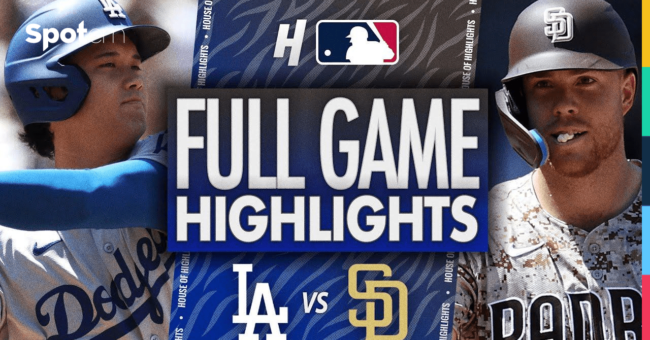Los Angeles Dodgers vs San Diego Padres - FULL GAME HIGHLIGHTS | August