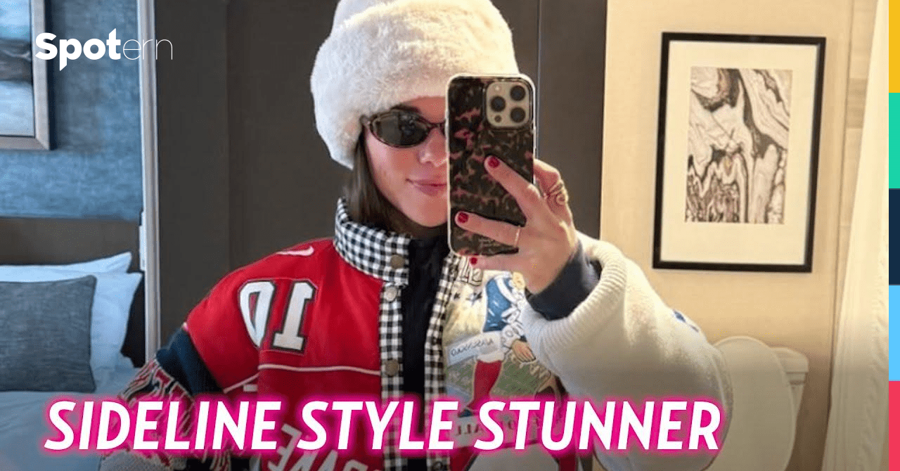 Maye Rangel Look Drake Maye’s Wife Ann Michael Stuns in Custom Patriots Sideline Style ...