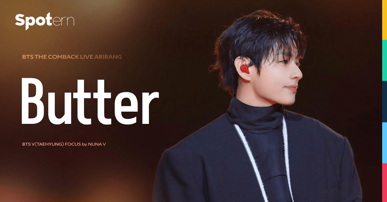260321 BTS The Comeback Live ARIRANG - Butter | BTS V FOCUS Fancam