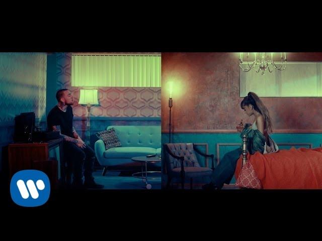 The bra grey Calvin Klein Ariana Grande in the video My Favorite Part of  Mac Miller | Spotern