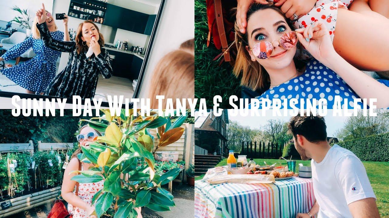 SUNNY DAY WITH TANYA & SURPRISING ALFIE