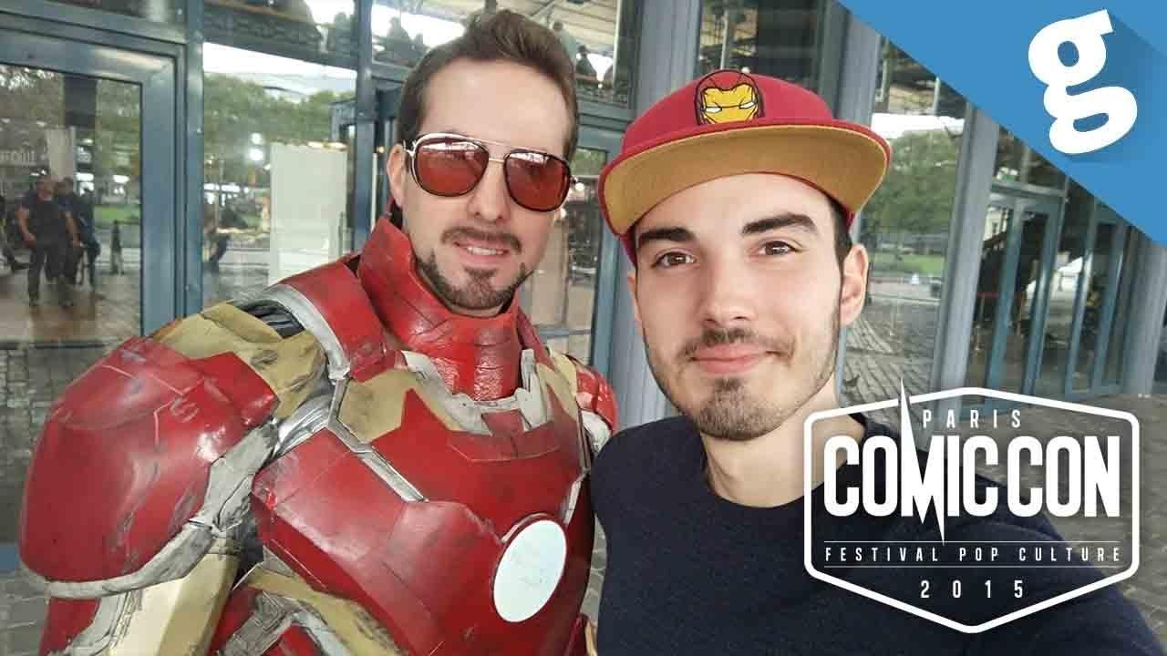 UNE JOURNEE DE FOLIE AU COMIC CON PARIS ! (ft Iron Man)