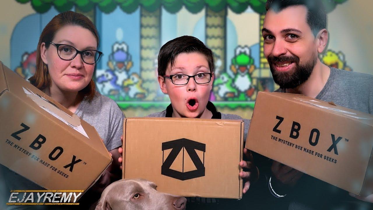 3 COLIS BOX GEEK EN RETARD ! Zbox unboxing | Ejayremy - Ejayremy | Ejayremy