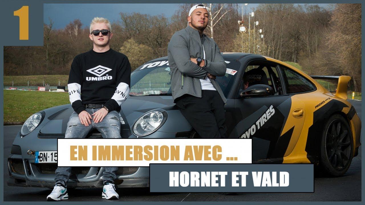 Hornet La Frappe et Vald : en mode circuit auto pour le tournage du clip « Valise » 🔥🔥🎥