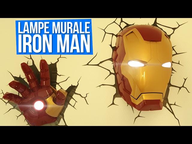 Lampe décorative Iron Man à LED !