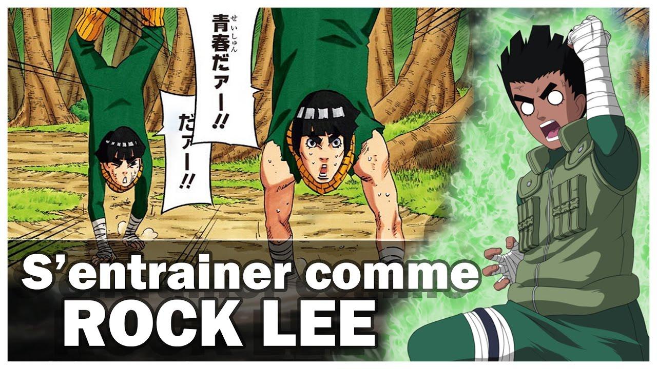 The Cosplay Full Of Rock Lee Manga Workout In The Youtube