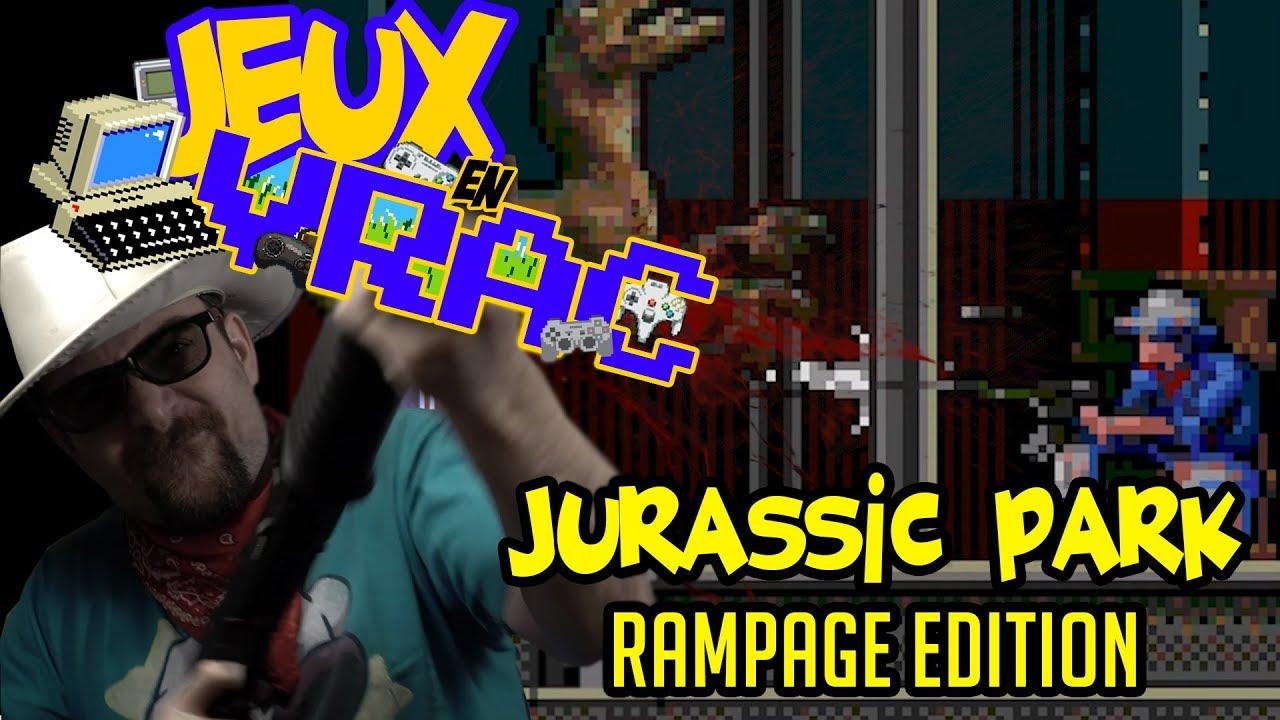JEUX EN VRAC - JURASSIC PARK Rampage edition