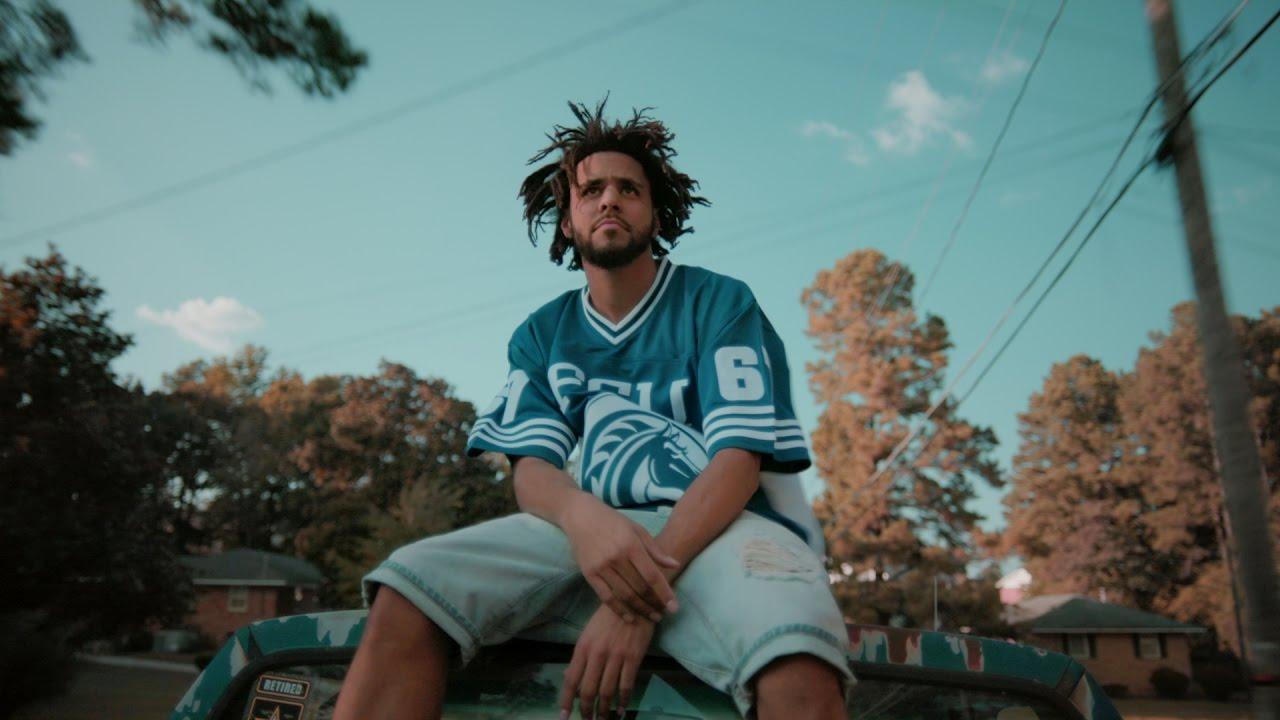 Rapper J Cole wearing a hockey jersey in a newly released music video.  Anyone know which team this jersey belongs to? : r/hockey