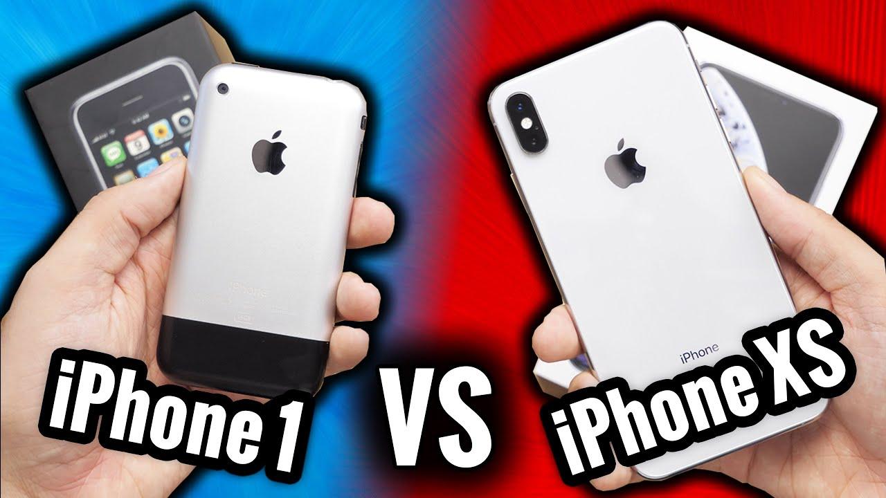 1er iPhone VS Dernier iPhone : 11 ans d'évolution !