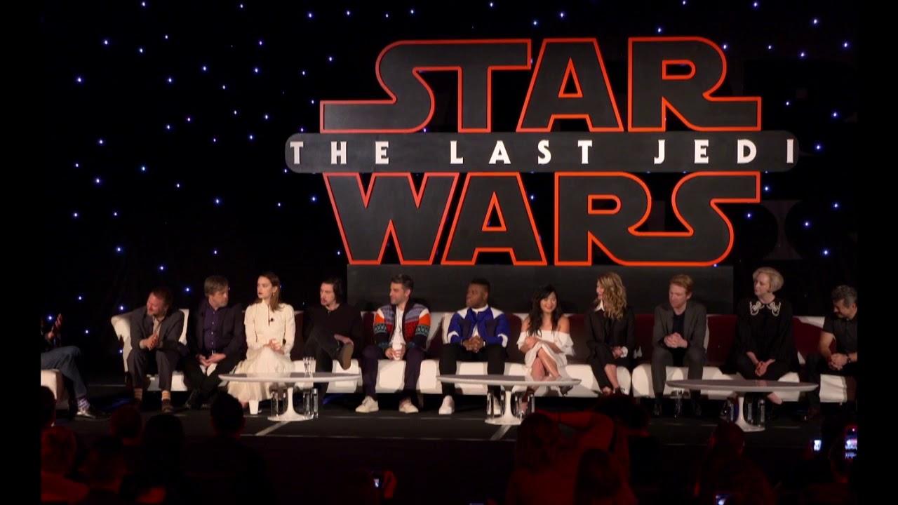 Star Wars The Last Jedi LA Press Conference