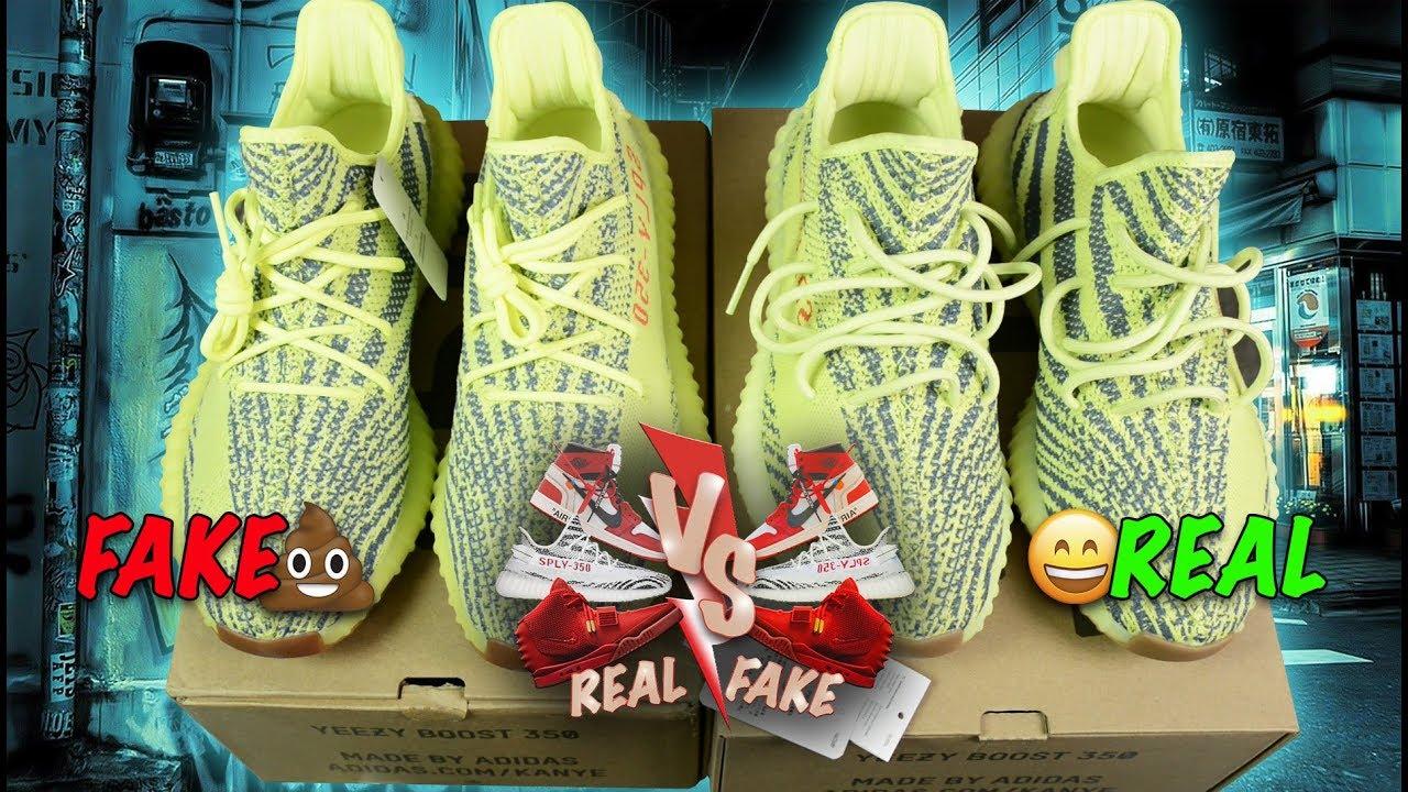 VRAI VS FAUSSE ADIDAS YEEZY BOOST 350 V2 \
