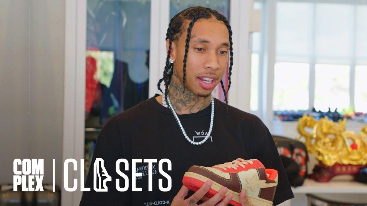 Tyga Reveals His Insane Closets With Over $100k of Sneakers | Complex Closets