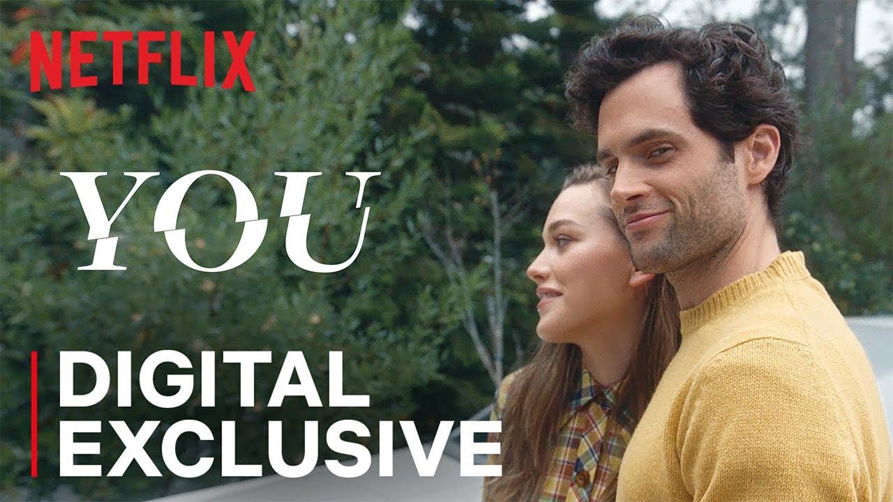 Penn Badgley and the cast of You Season 2 prank Victoria Pedretti | Netflix