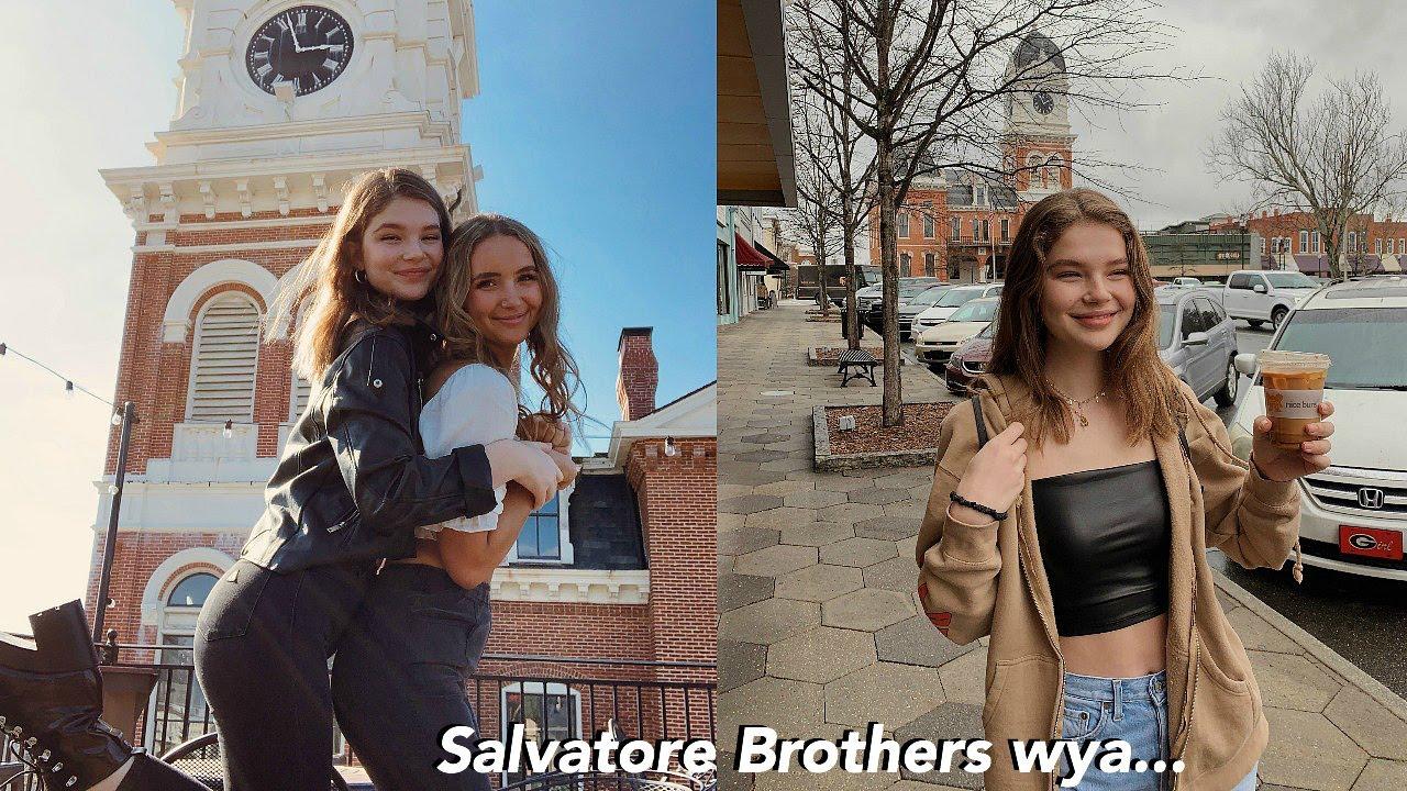 VISITING MYSTIC FALLS  + staying in the Salvatore Brother Room!!!