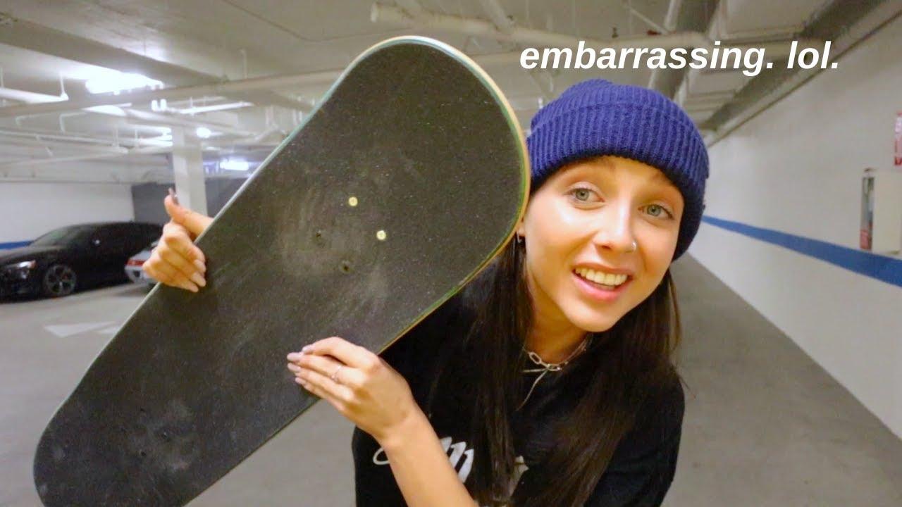 LEARNING HOW TO SKATEBOARD TO IMPRESS A BOY