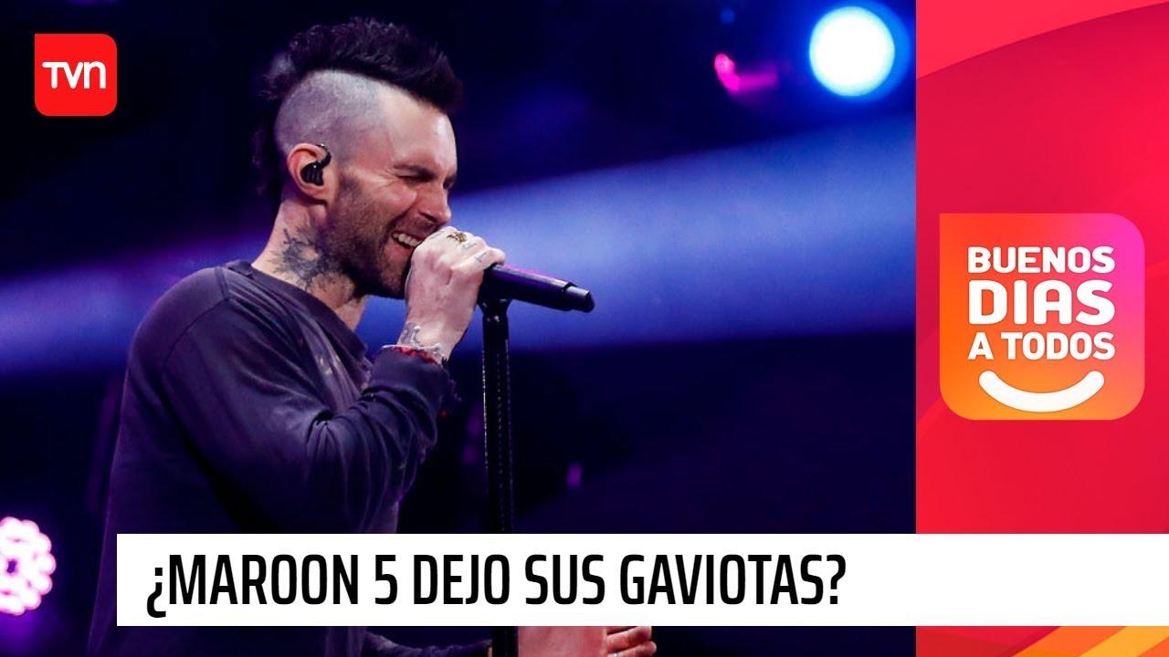 Viña 2020: ¿Maroon 5 dejó las Gaviotas en el camarín? | Buenos días a todos