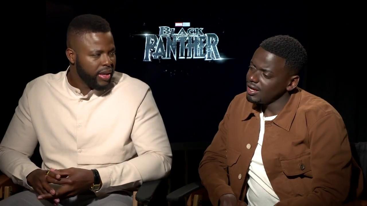 BLACK PANTHER Daniel Kaluuya & Winston Duke Interview