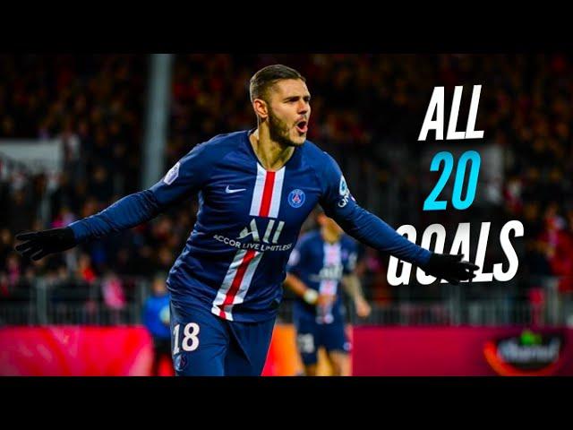 Mauro Icardi - All 20 Goals for PSG - HD