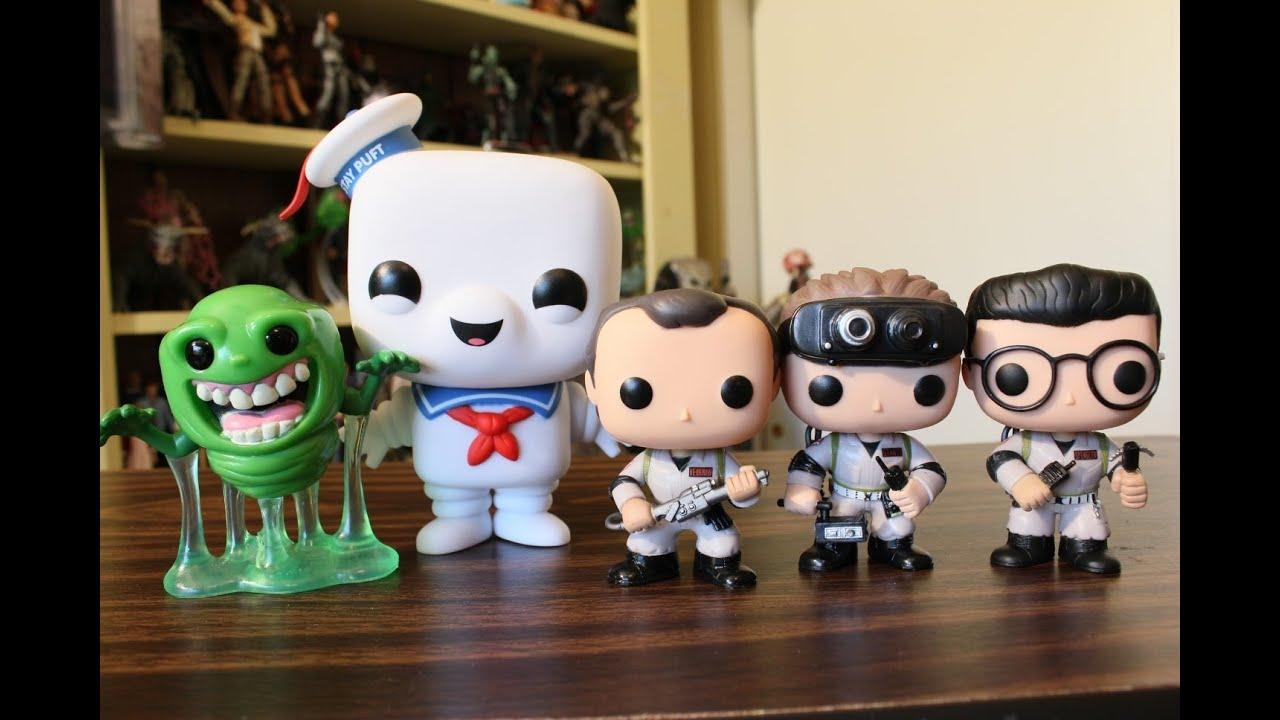 Ghostbusters Funko Pop review: Peter Venkman, Ray Stanz, Egon Spengler, Slimer and Stay Puft