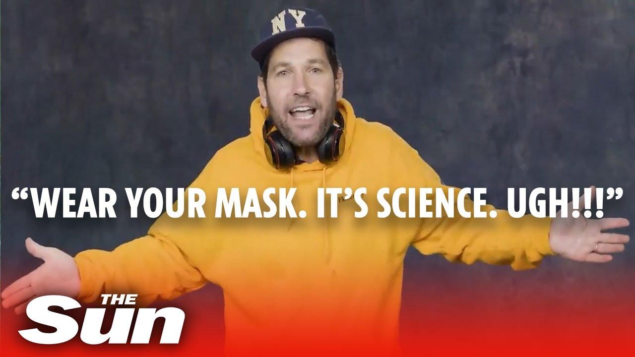 Cringe Cuomo covid campaign - Paul Rudd ask millennials to 'mask up'
