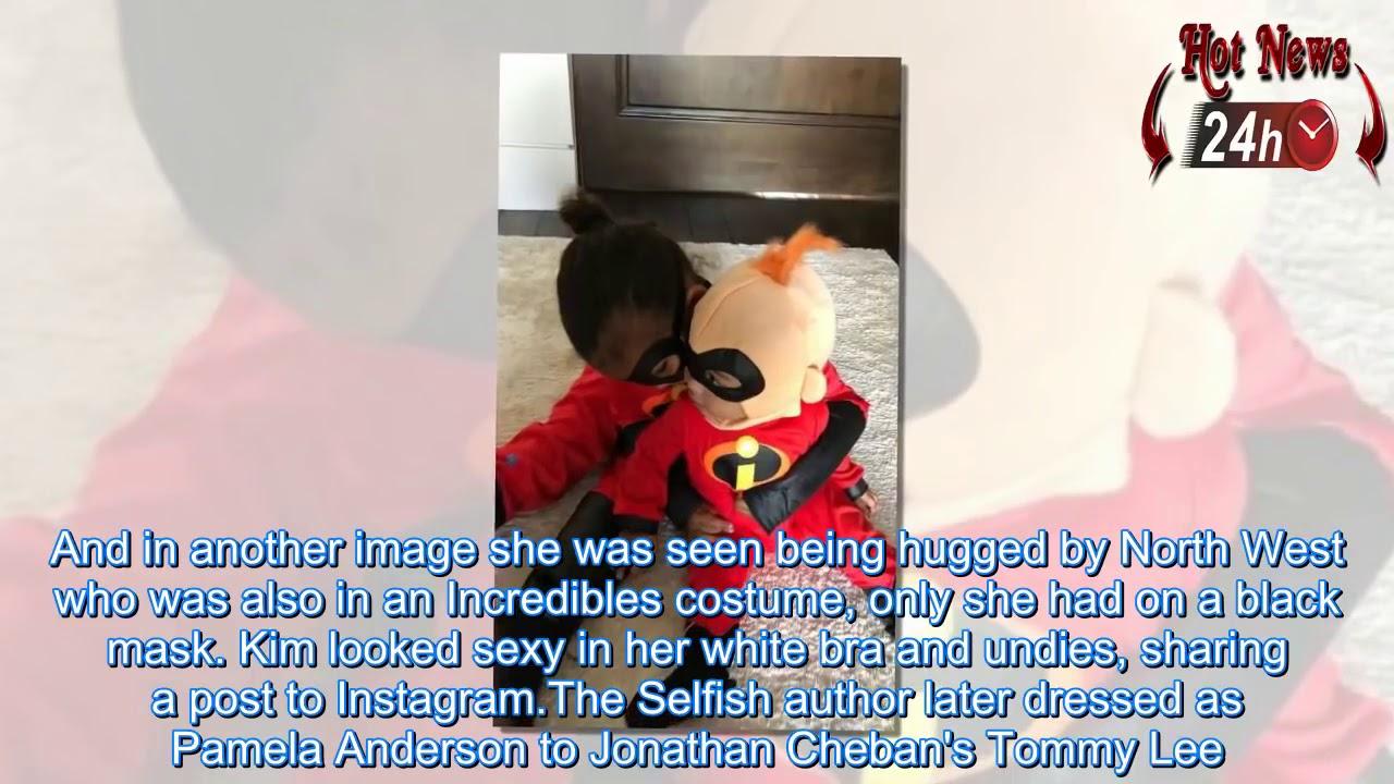 Baby Chicago look incredibly adorable in Halloween custome pics by Kim Kardashian  Click to seeE