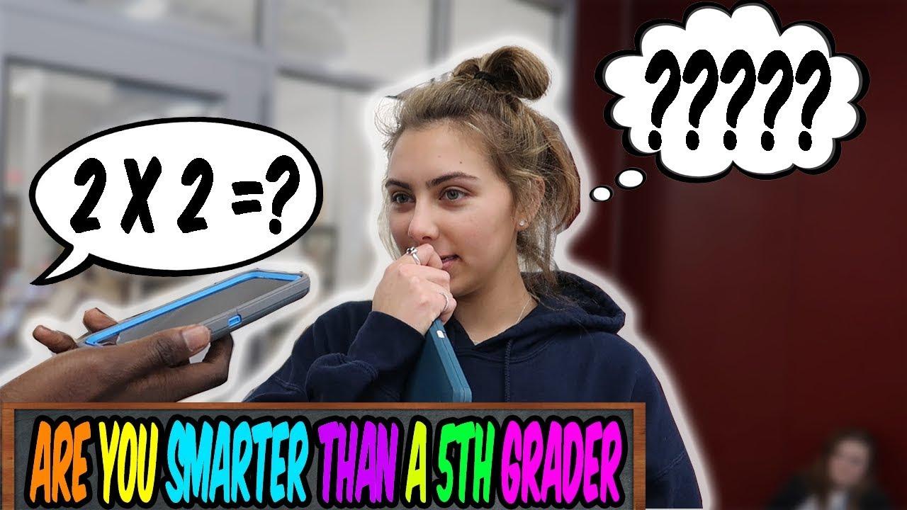 ARE YOU SMARTER THAN A 5TH GRADER? - High School Edition🍎📚