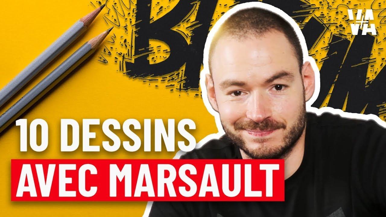 MARSAULT nous donne un COURS de DESSIN !