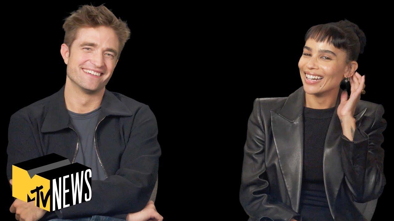 Robert Pattinson & Zoë Kravitz on 'The Batman' | MTV News
